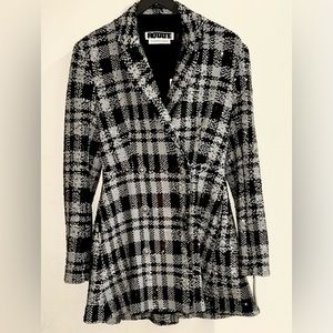 💜ROTATE BIRGER CHRISTENSEN Sequin Blazer MiniDress